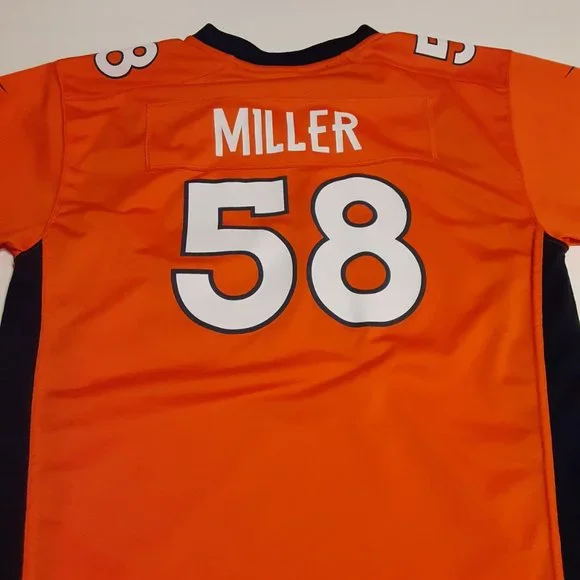Nike Onfield Denver Bronco's Von Miller Youth Football Jersey Size XL